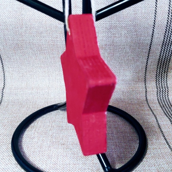 HANDCRAFTED PATRIOTIC ORNAMENT/TIERED TRAY DECOR/4TH OF JULY/AMERICANA DECOR - Picture 2 of 3